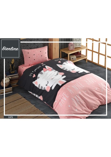 genç ranforce nevresim takımı / cats