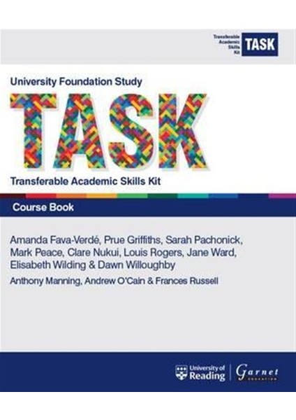 Task Transferable Academic Skills Kit - Elisabeth Et Al Wilding