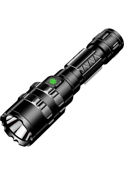 L2 5 Mode 1600 Lümen USB Şarj Edilebilir LED El Feneri (Yurt Dışından)