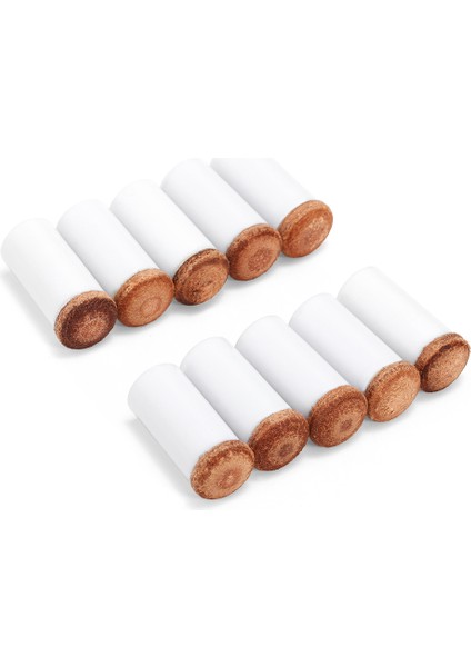 10 Adet Havuz Cue Ipuçları Sert Plastik Cue Çubuk Ferüle (Yurt Dışından)