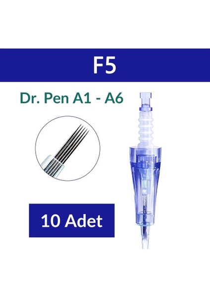 Ellea Naıl Dermapen A1 A6 Iğnesi F5 10'lu