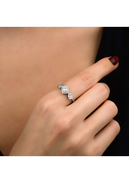 0,64 Karat Baget Yüzük fiyatları