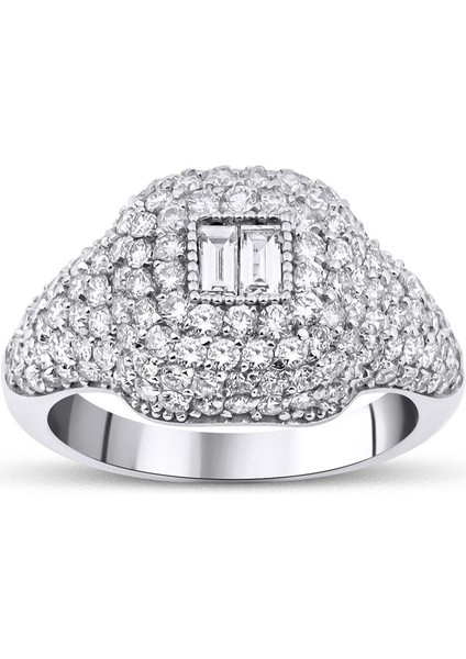 2,07 Karat Baget Yüzük