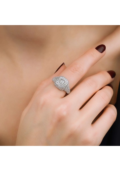 2,07 Karat Baget Yüzük fiyatları