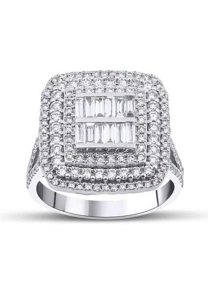 1,38 Karat Baget Yüzük