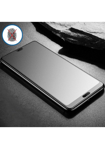 Xiaomi Redmi Note 8 Pro Tam Kaplayan Çerçeveli Tempered Ekran Koruyucu - Mat Siyah modelleri