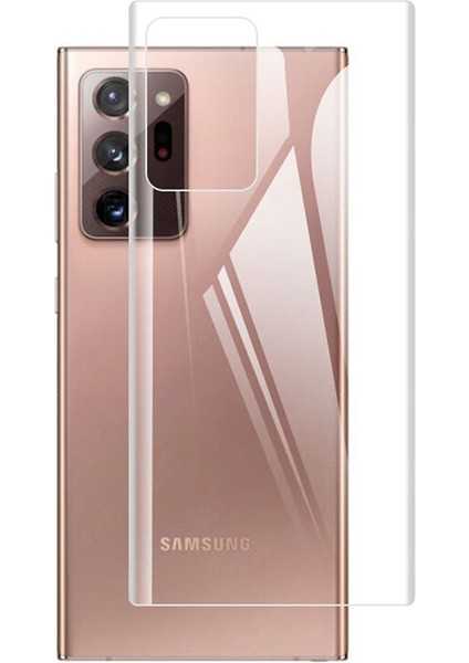 Samsung Galaxy Note 20 Ultra Full Arka Kaplama Tpu Soft Koruma Filmi