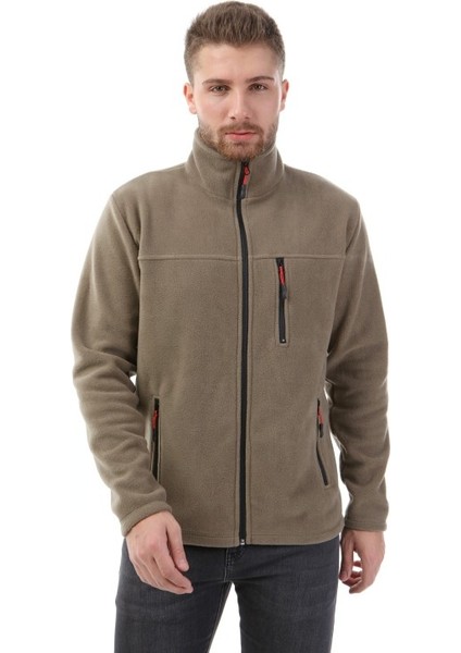 Honest Honest Bato Yaka Tam Fermuarlı Ceket Yeşil fırsatları