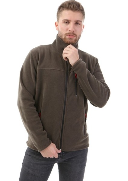 Honest Honest Bato Yaka Tam Fermuarlı Ceket Haki modelleri