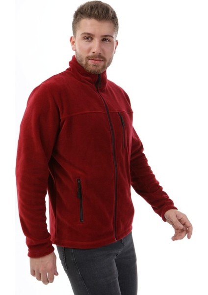 Honest Honest Bato Yaka Tam Fermuarlı Ceket Bordo modelleri