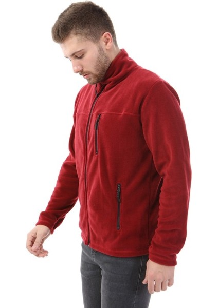 Honest Honest Bato Yaka Tam Fermuarlı Ceket Bordo indirimleri