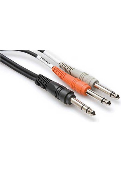 STP-201 1/4'' Trs (M) <-> Dual 1/4'' Ts (M) Insert Kablo, 1 Mt.