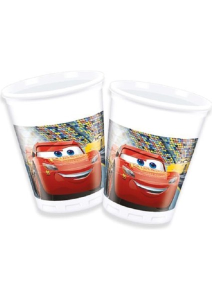 Cars Karton Bardak 8'li