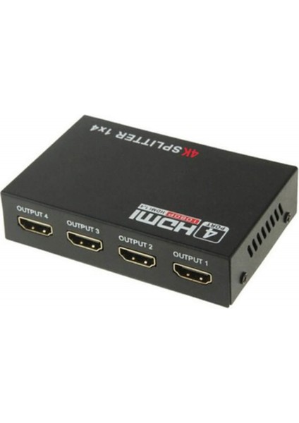 Hdmı Splitter 1x4 4K Uhd Hdmı Dağıtıcı