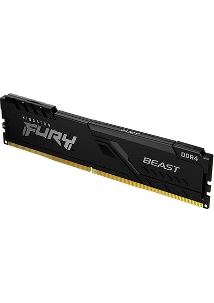 Kıngston  Fury Beast 16Gb 3200Mhz Ddr4 Cl16 Dımm     Bellek    Kf432C16Bb/16