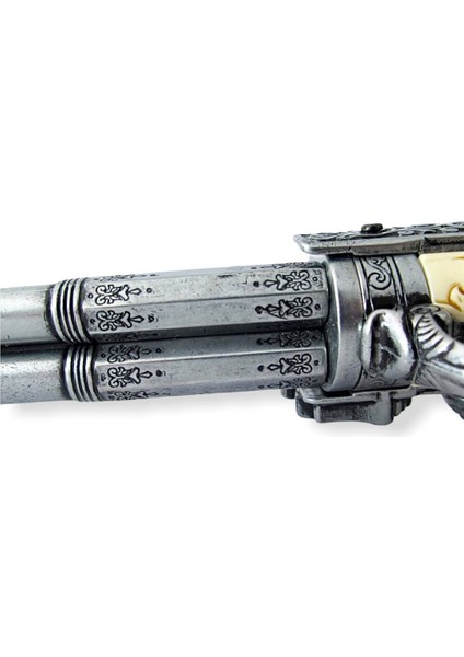 Denix Revolving 3 Barrel Flintlock Pistol, France 18TH. C.