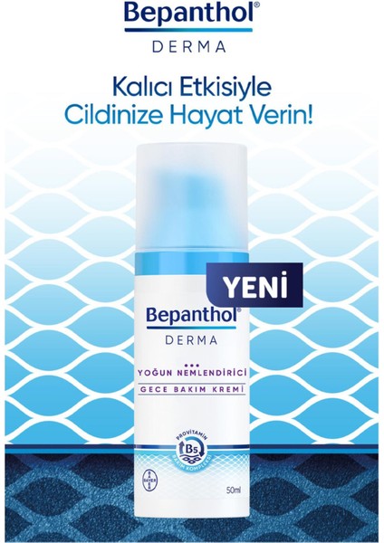 Derma Yoğun Nemlendirici Gece Kremi 50 ml fiyatları