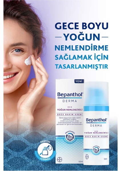 Derma Yoğun Nemlendirici Gece Kremi 50 ml modelleri