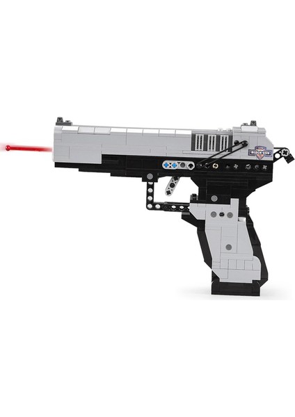 Desert Eagle MK23 Askeri Tüfek 412 Parça Yapı Taşı Oyuncak (Yurt Dışından)