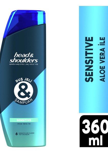 Sensitive Şampuan ve Duş Jeli 360 ml Duş Jeli