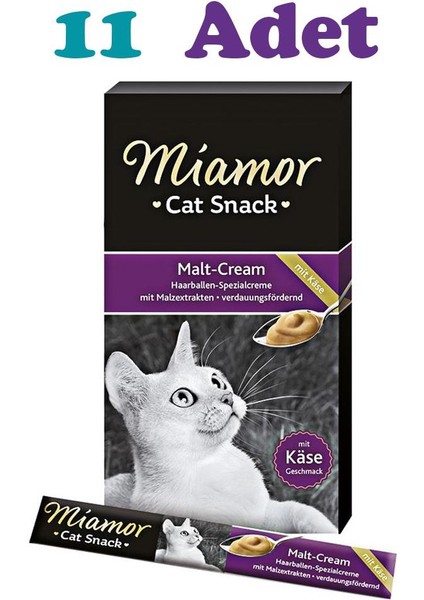 Malt Cream Peynirli Kedi Ödül Maması 15 Gram x 11'li