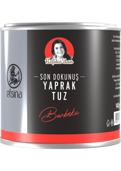 Refika’dan Barbekü Yaprak Tuz 140 G