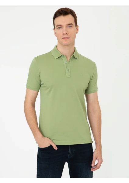 Polo Yaka Basic T-Shirt 50250172-VR092