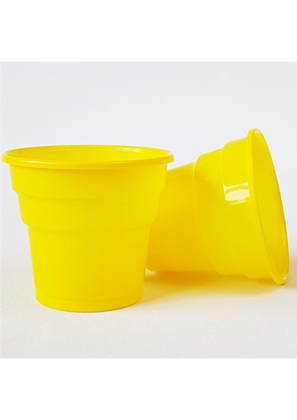 Sarı Plastik Bardak (25 Adet)