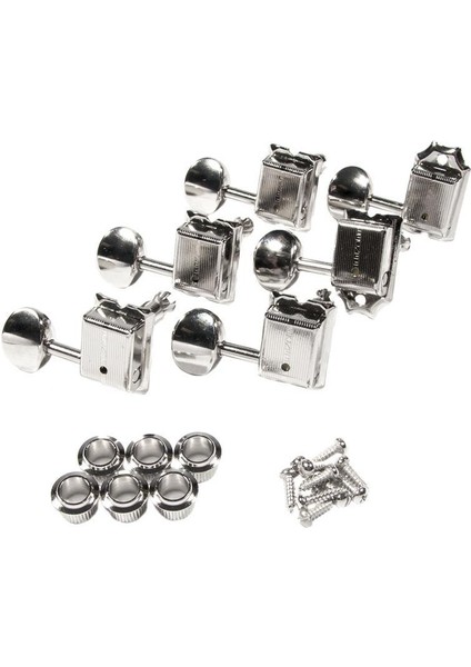 Pure Vint. Tuners Nickel/chrome Gitar Burgusu