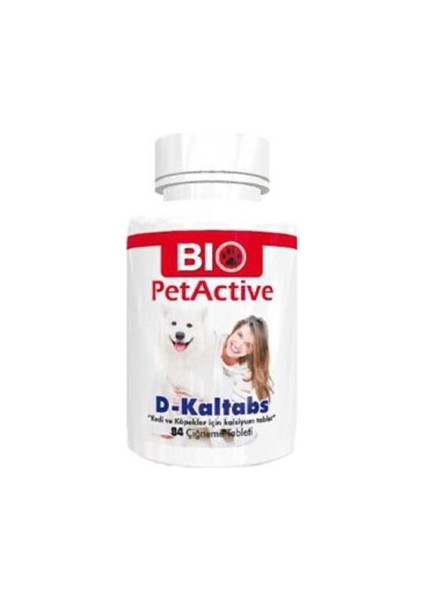 Pet Active Kedi ve Köpekler Için Kalsiyum Tablet 126 gr