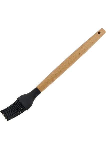 Bambu Saplı Silikon Yumurta Sürme Yağlama Fırçası