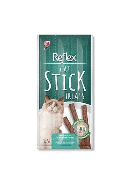 Stick Kuzu Etli Kedi Ödül Maması 3x5 gr