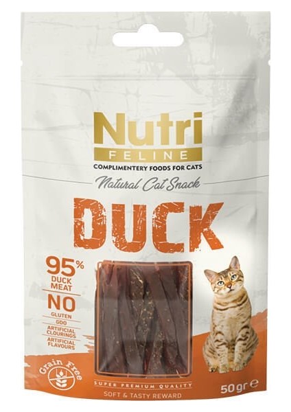 Ördekli Tahılsız Kedi Ödül Maması 50 gr