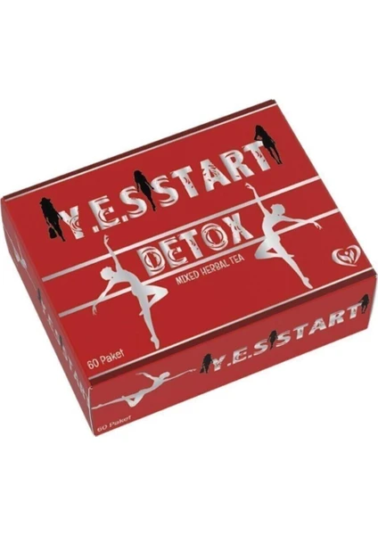 Yes Start Bitkisel Detox Çayı (60'lı 1 Ay Kullanım)