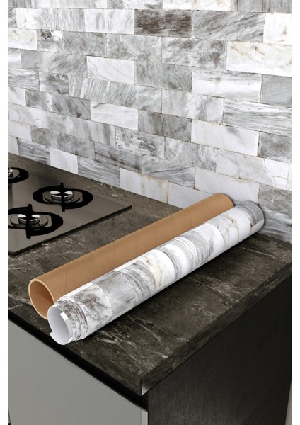 Mutfak Tezgah Arası Yapışkanlı Folyo F-132