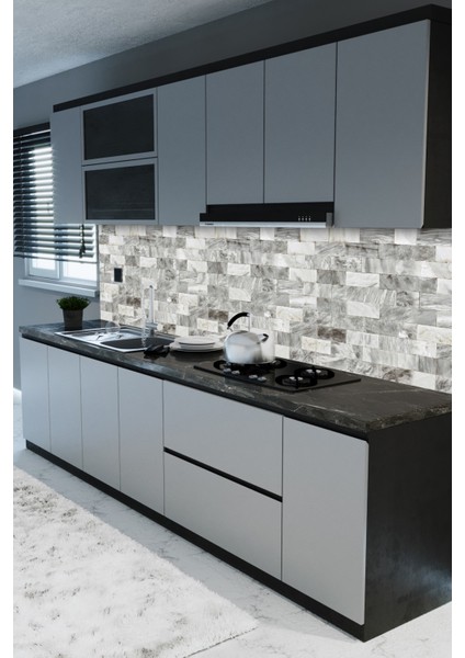 Mutfak Tezgah Arası Yapışkanlı Folyo F-132 modelleri