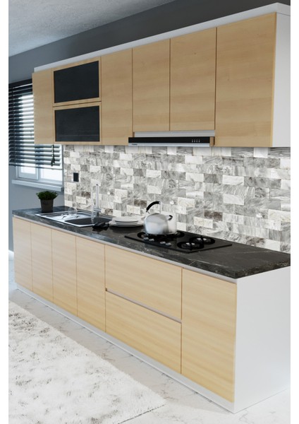 Mutfak Tezgah Arası Yapışkanlı Folyo F-132 fırsatları