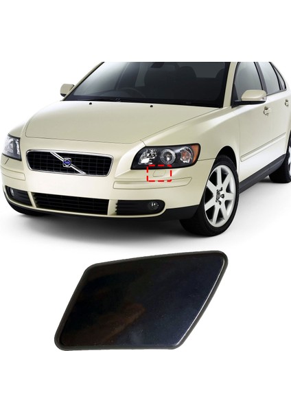 Volvo S40 V50 Sol Far Yıkama Fıskiye Robot Kapağı 2005 2007