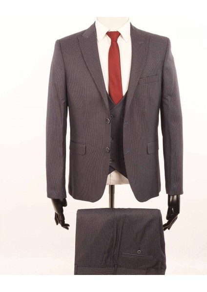 Slimfit Yelekli Drop 6 Takım