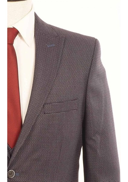 Slimfit Yelekli Drop 6 Takım