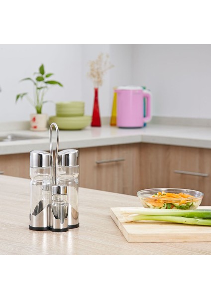 Baharat Şişe Set Çeşni Tutucu Baharat Raf Dört-In-One (Yurt Dışından) indirimleri