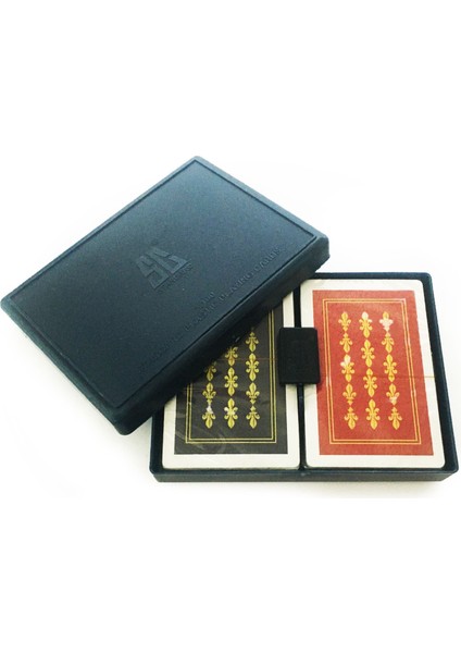 A-30 Plastik Desenli Iskambil Oyun Kağıdı Takımı 2'li modelleri