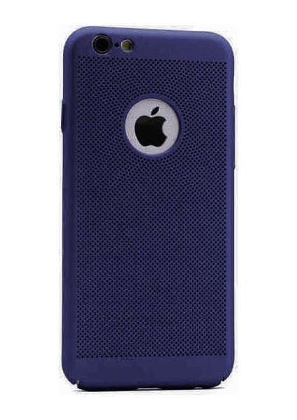 More Tr Apple iPhone 8 Kılıf Zore Delikli Rubber Kapak