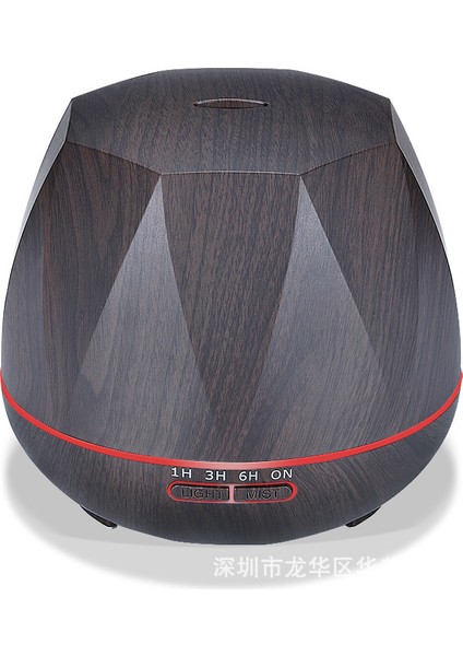 550 ml Uzaktan Kumandalı Büyük Kapasiteli Hava Nemlendirici Siyah (Yurt Dışından)