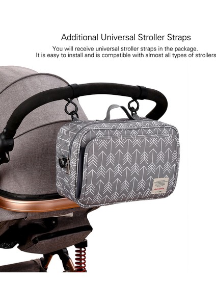 Su Geçırmez Depolama Arabası Çantası Bebek Bezi Çantası Özel Tasarım Içın Bebek Gezisi Mumya Çantası (Yurt Dışından) indirimleri