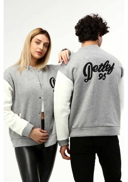Erkek Çıt Çıtlı Şardonlu Kolej Sweat Mont modelleri