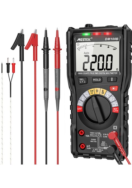DM100B LCD Ekranlı Dijital Akıllı Taşınabilir (Yurt Dışından)