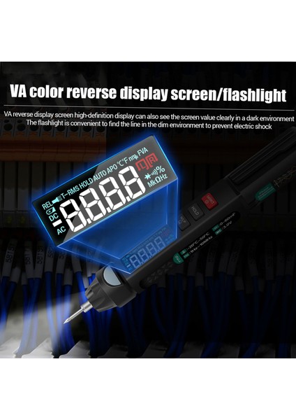 A3008 Kalem Multimetre 6000 Sayımları LCD Ekranlı (Yurt Dışından)
