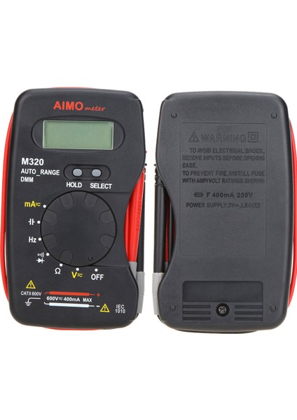M320 Cep Boyu Elde Taşınabilir LCD Dijital Multimetre (Yurt Dışından)