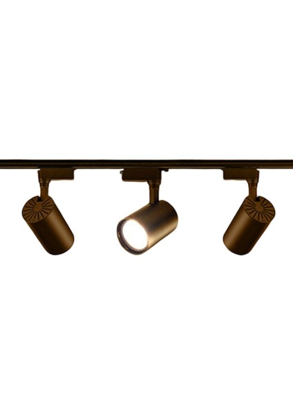 Hero MB 30 W LED Ray Spot Vitrin Mağaza Armatürü Siyah Kasa 3'lü (Gün Işığı)